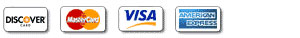 We accept all major credit cards